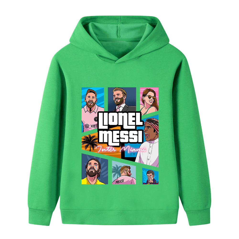 Messi Voetbal Hoodie Kinderen - Sportief