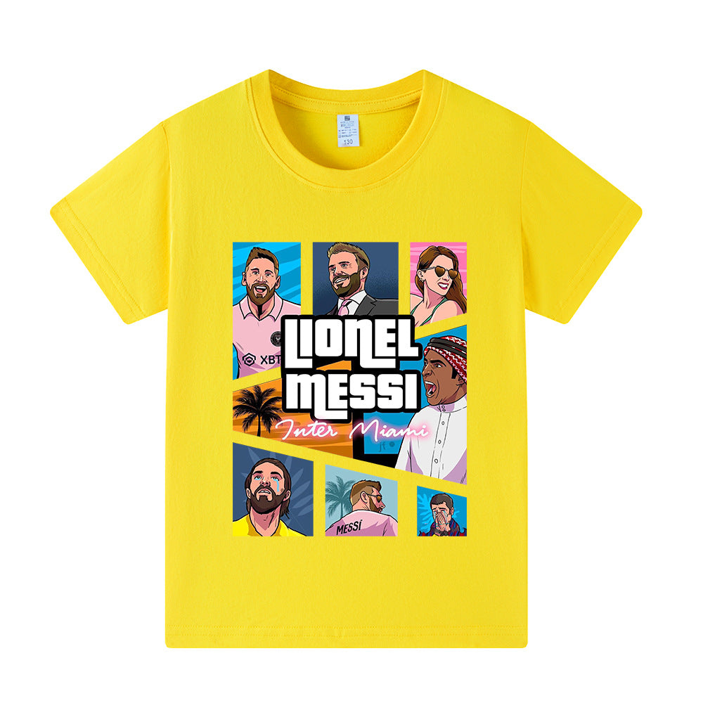 Messi Voetbal T-shirt Kinderen - Comfortabel
