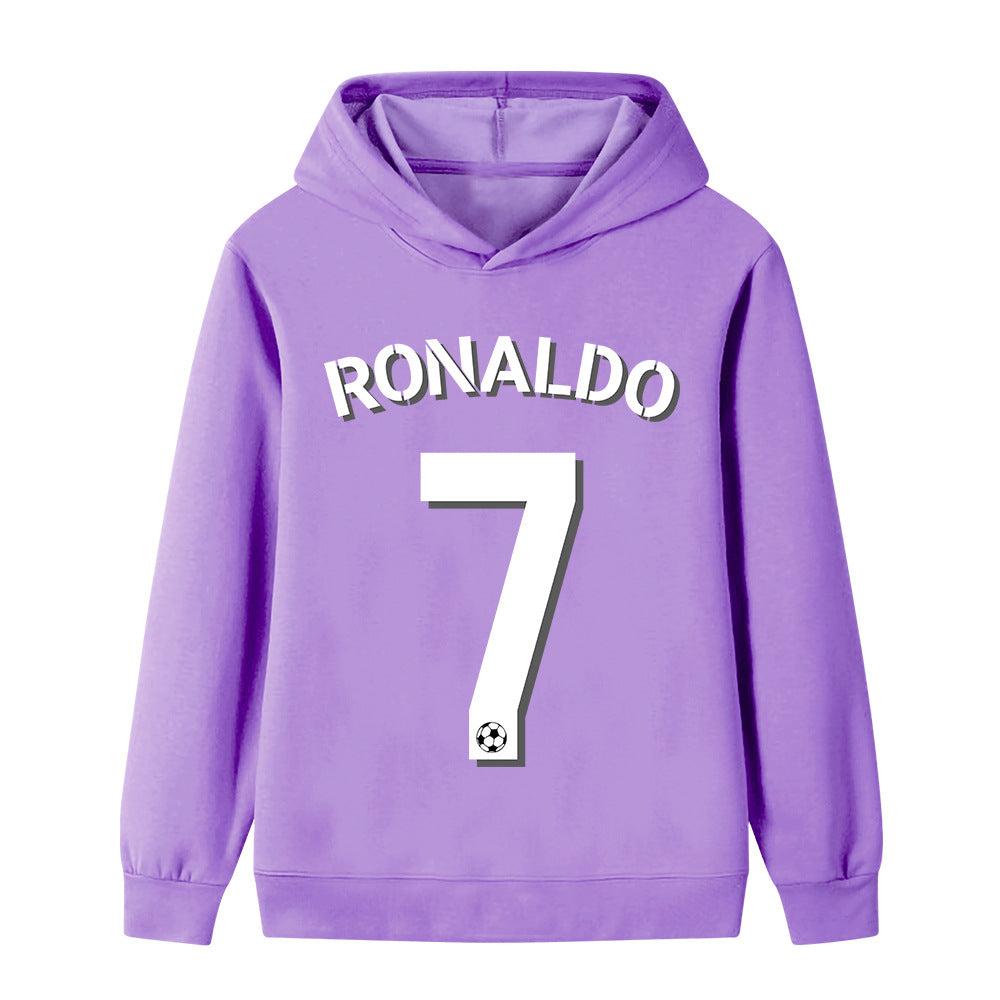Ronaldo Voetbal Hoodie Kinderen - Cool Design