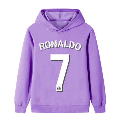 Ronaldo Voetbal Hoodie Kinderen - Cool Design