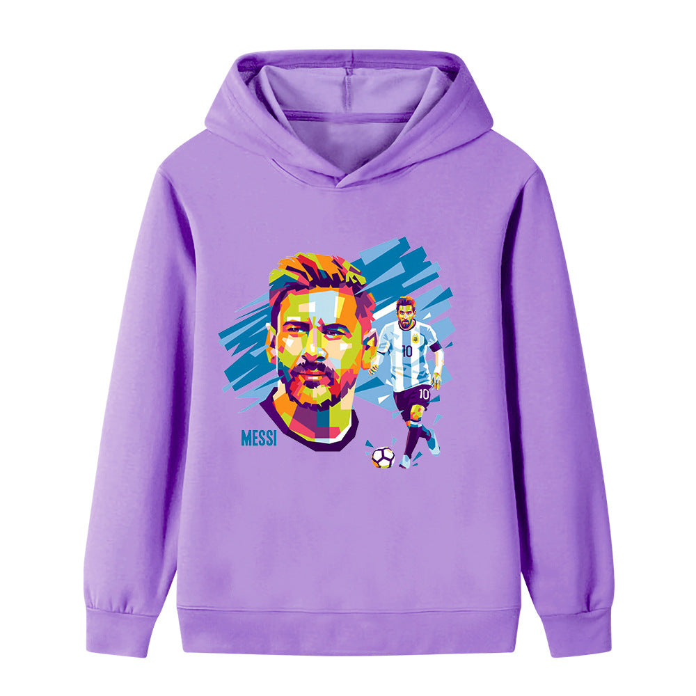 Lionel Messi Voetbal Hoodie Kinderen - Sportief