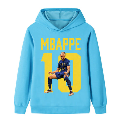 Mbappé Voetbal Hoodie Kinderen - Zacht