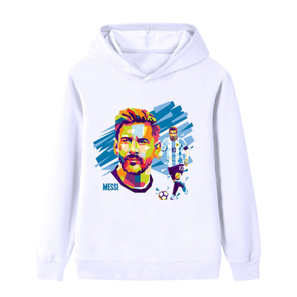 Lionel Messi Voetbal Hoodie Kinderen - Sportief