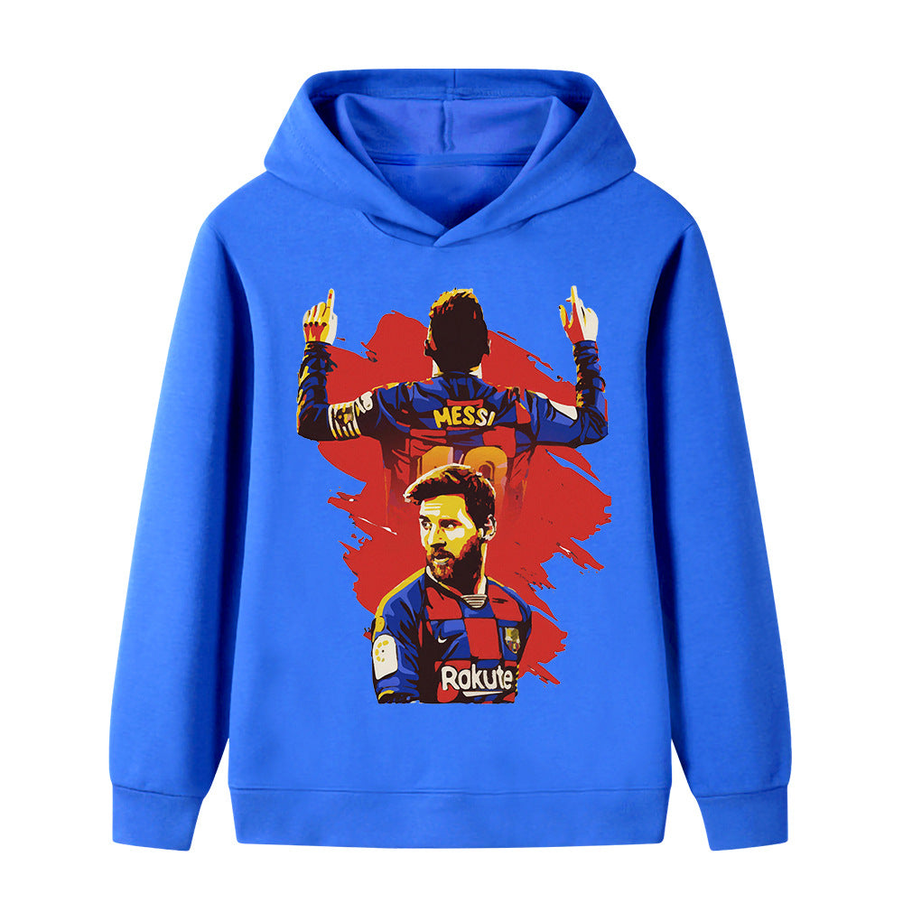 Lionel Messi Voetbal Hoodie Kinderen - Barcelona