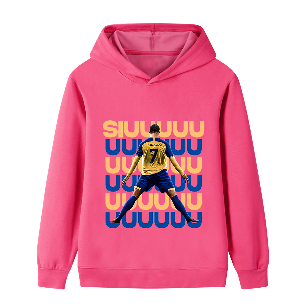 Ronaldo Voetbal Hoodie Kinderen - Zacht