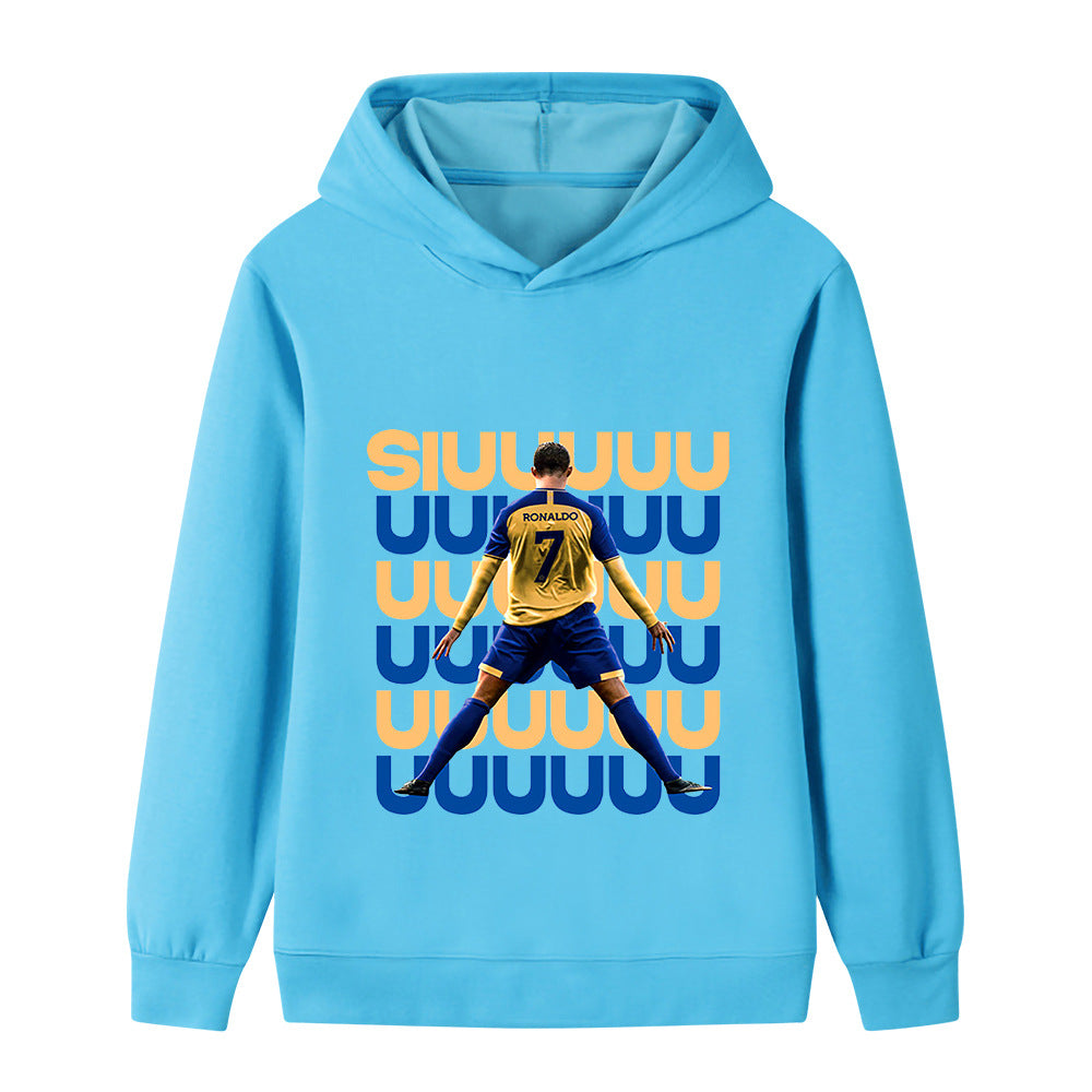 Ronaldo Voetbal Hoodie Kinderen - Zacht