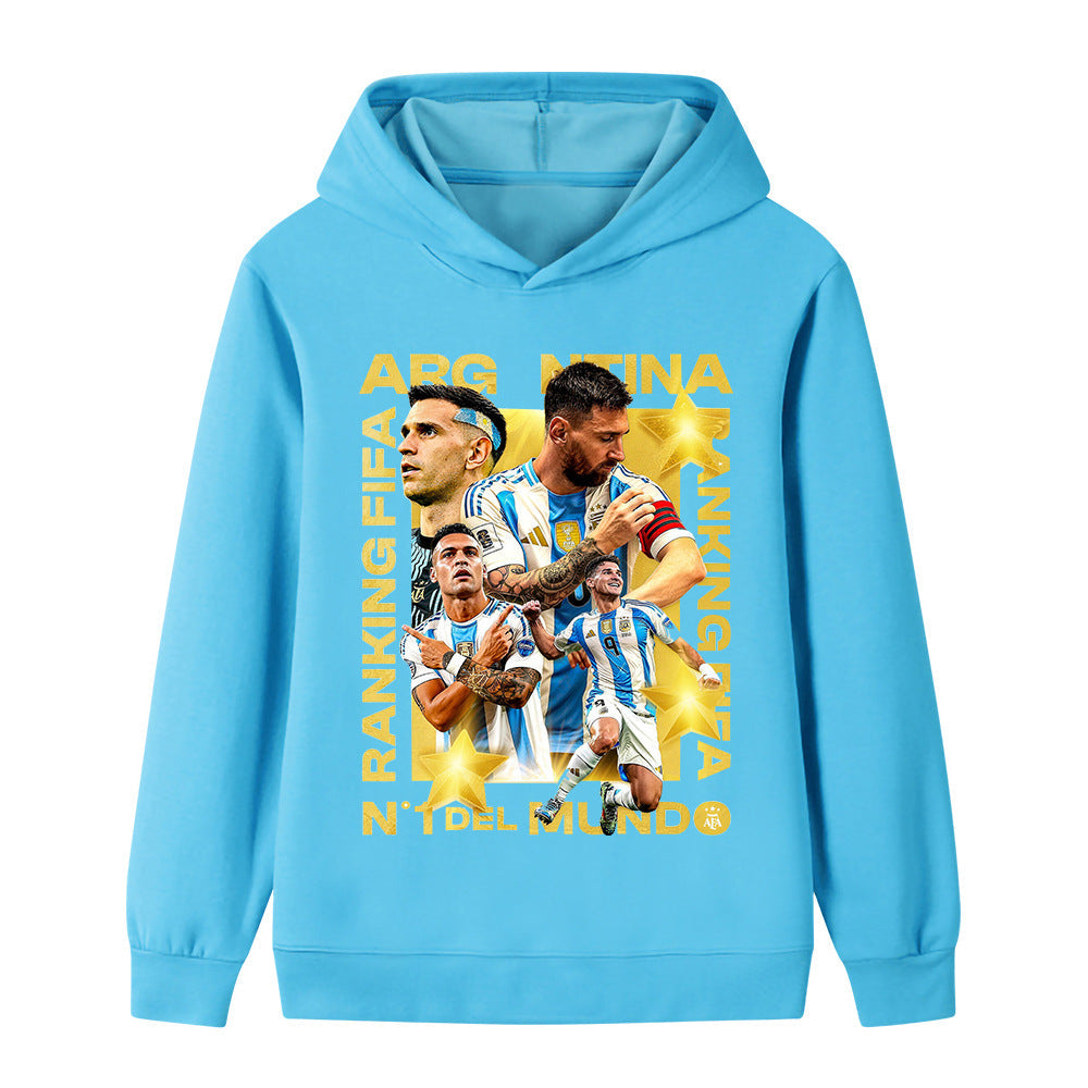 Lionel Messi Voetbal Hoodie Kinderen - voor Dagelijks