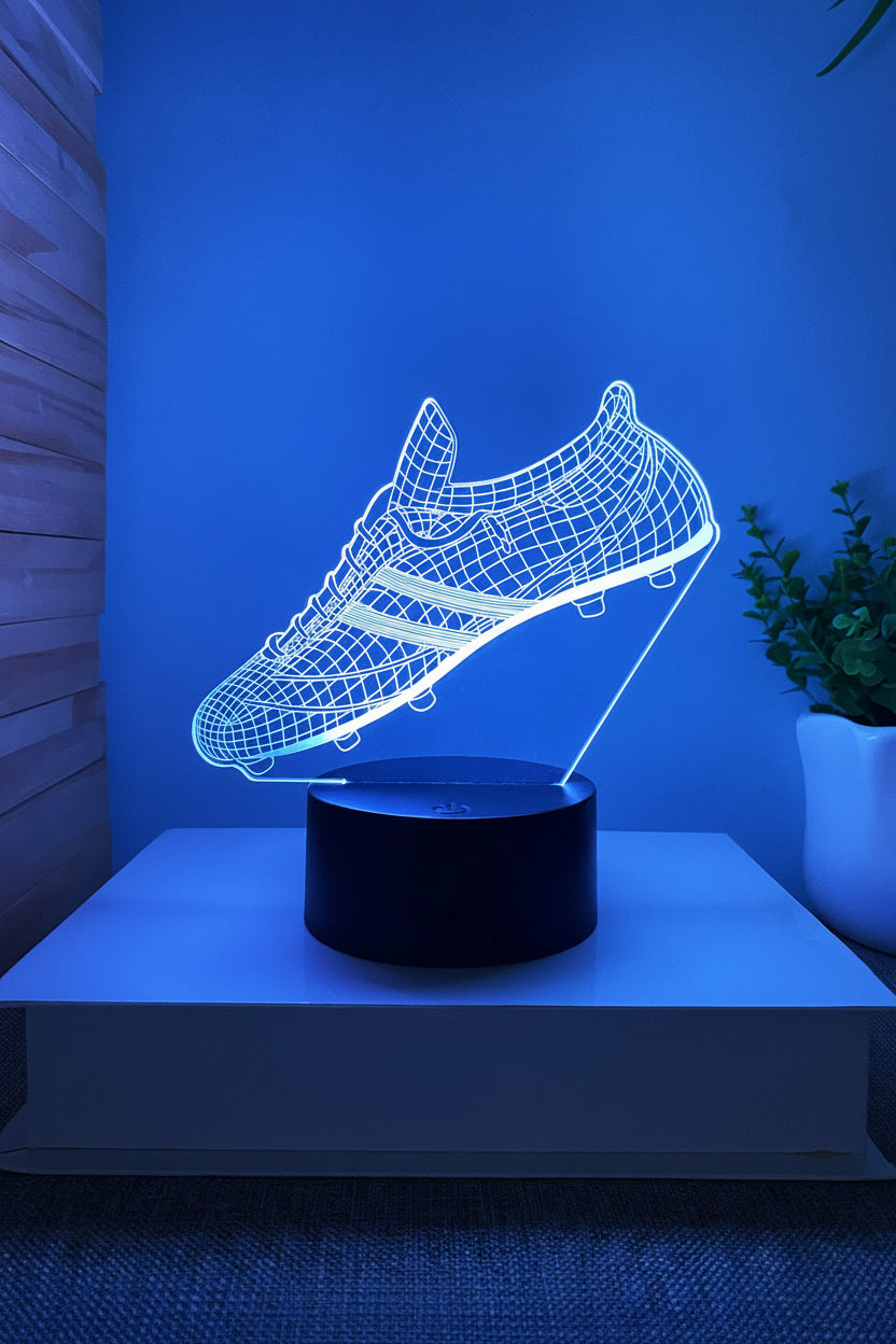 Voetbal 3D Illusie LED-Lamp - Nachtlampje - Nachtlampje