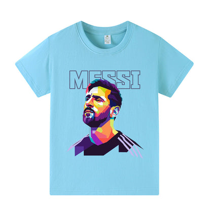 Messi Voetbal T-shirt Kinderen - Cool Design