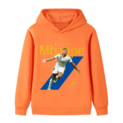 Mbappé Voetbal Hoodie Kinderen - Sportief