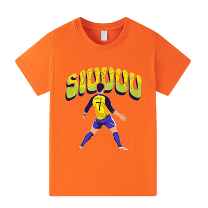 Cristiano Ronaldo Voetbal T-shirt Kinderen - Cool Design