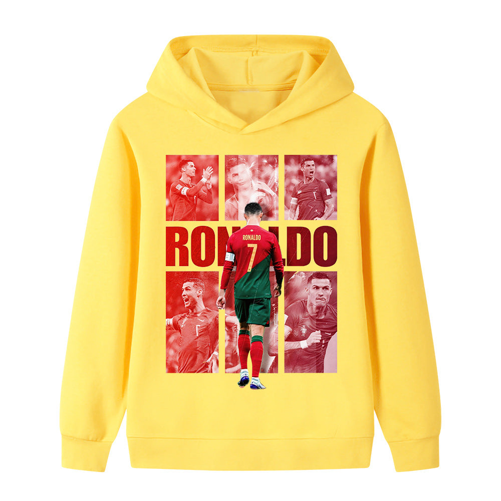 Ronaldo Voetbal Hoodie Kinderen - Portugal - Sportief