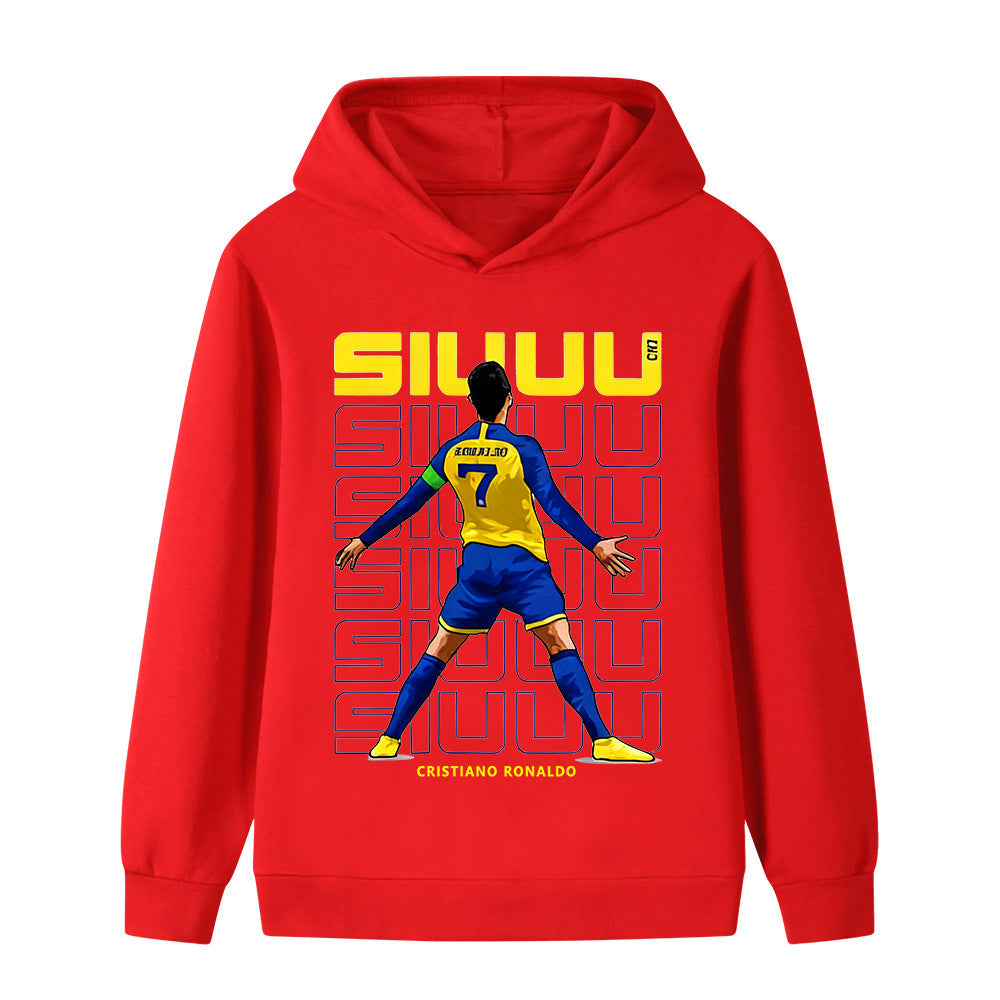 Ronaldo Voetbal Hoodie Kinderen - voor Dagelijks