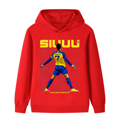 Ronaldo Voetbal Hoodie Kinderen - voor Dagelijks