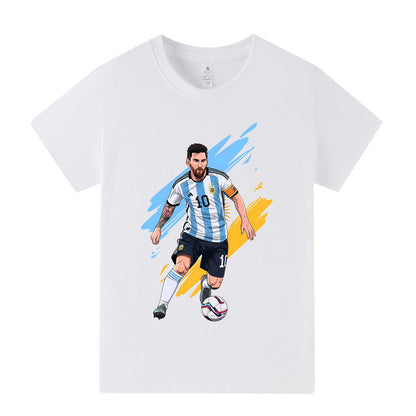 Lionel Messi Voetbal T-shirt Kinderen - Sportief