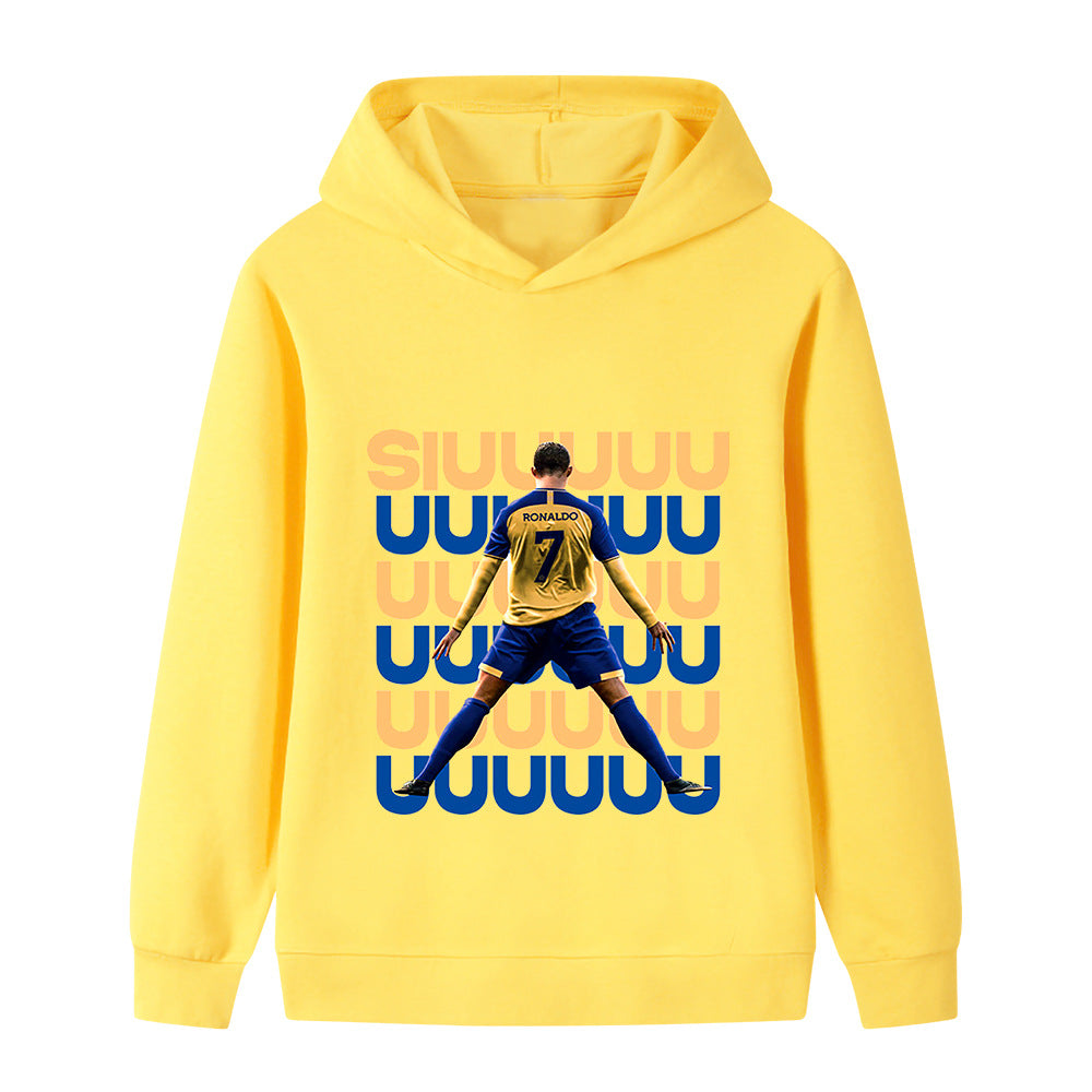 Ronaldo Voetbal Hoodie Kinderen - Zacht