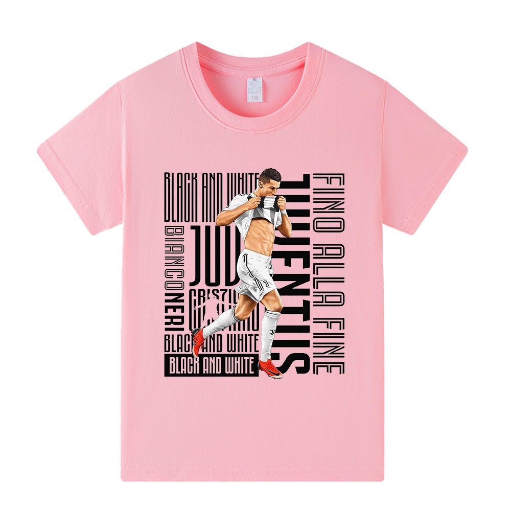Ronaldo Voetbal T-shirt Kinderen - Juventus