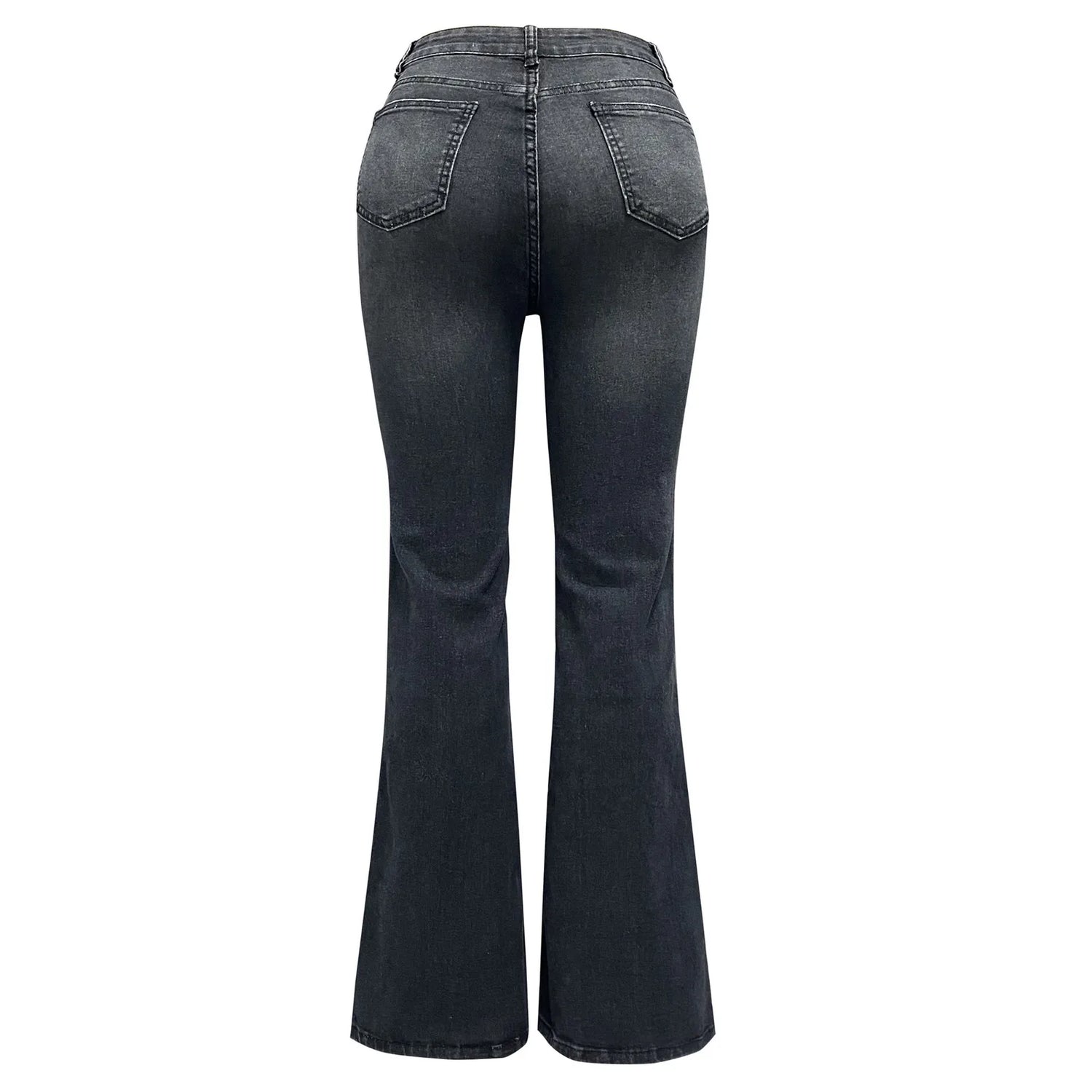 Chique bootcut jeans met een lage taille