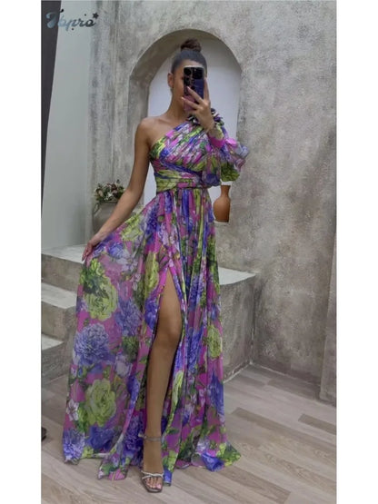 Off-the-shoulder jurk