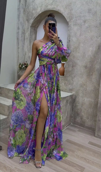 Off-the-shoulder jurk