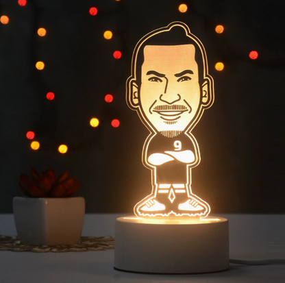 Voetbal 3D Illusie LED-Lamp - Nachtlampje - Cool Design