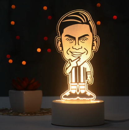 Voetbal 3D Illusie LED-Lamp - Nachtlampje - Cool Design