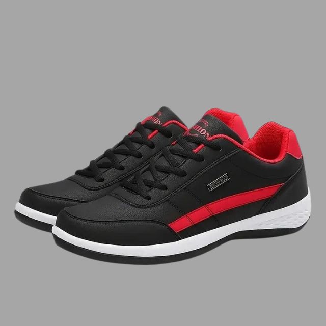 Lage sneakers met zijstrepen