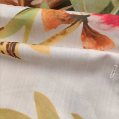Giselle Boho overhemdjurk met V-hals en bloemenprint