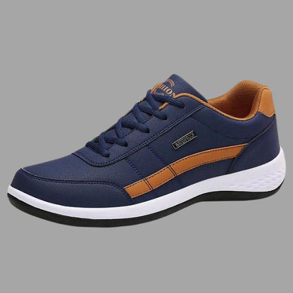 Lage sneakers met zijstrepen