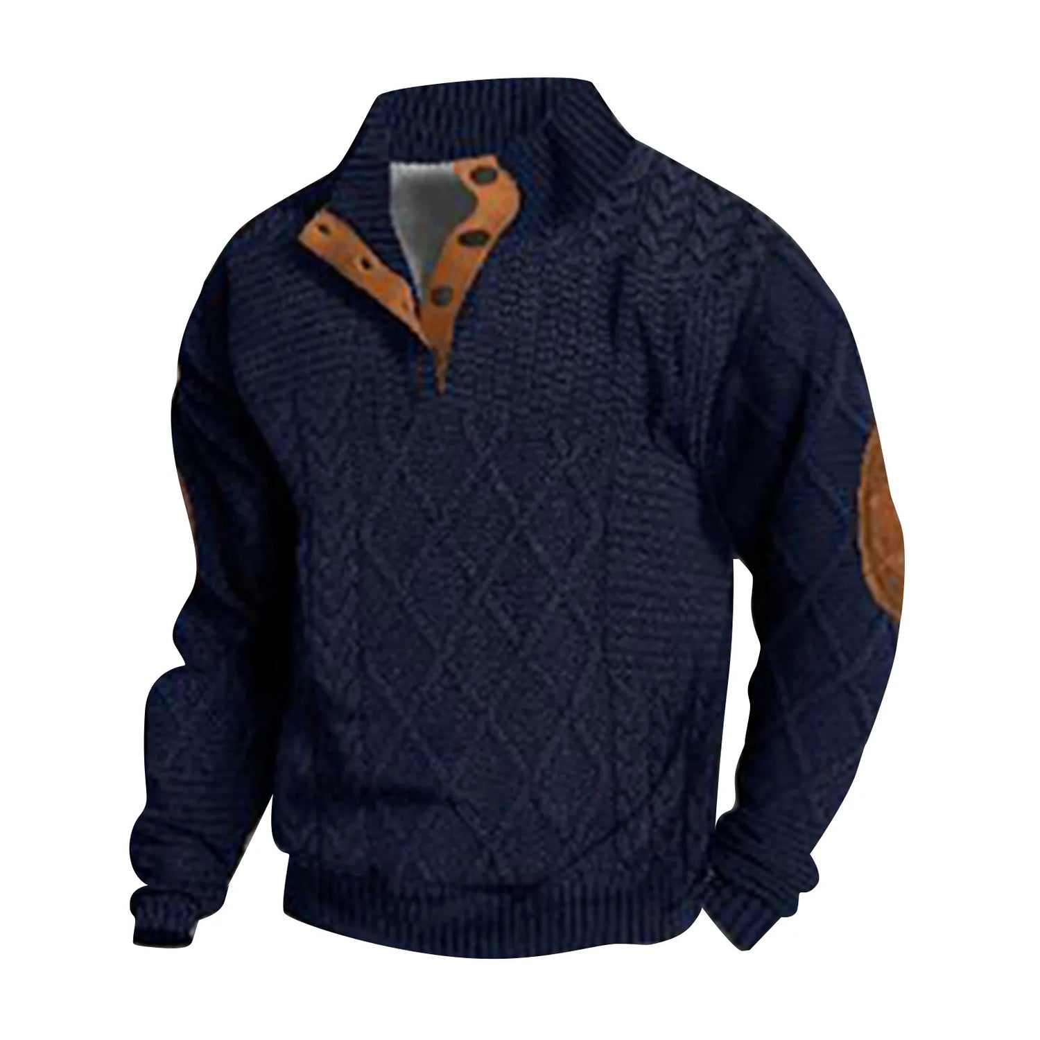 Casual retro kasjmier overhemd voor mannen