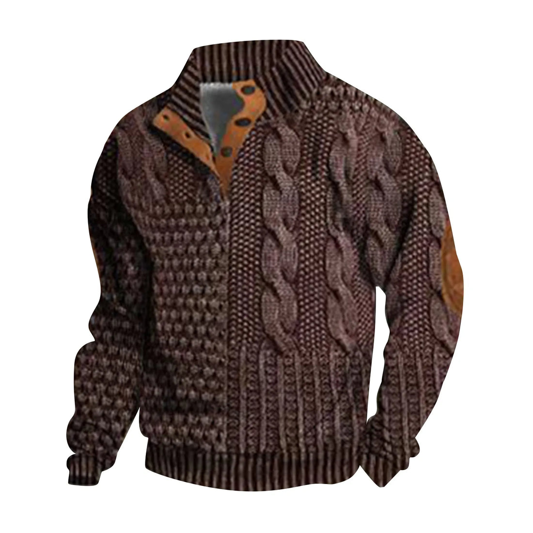 Casual retro kasjmier overhemd voor mannen