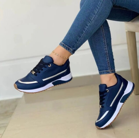 Trendy casual damessneakers