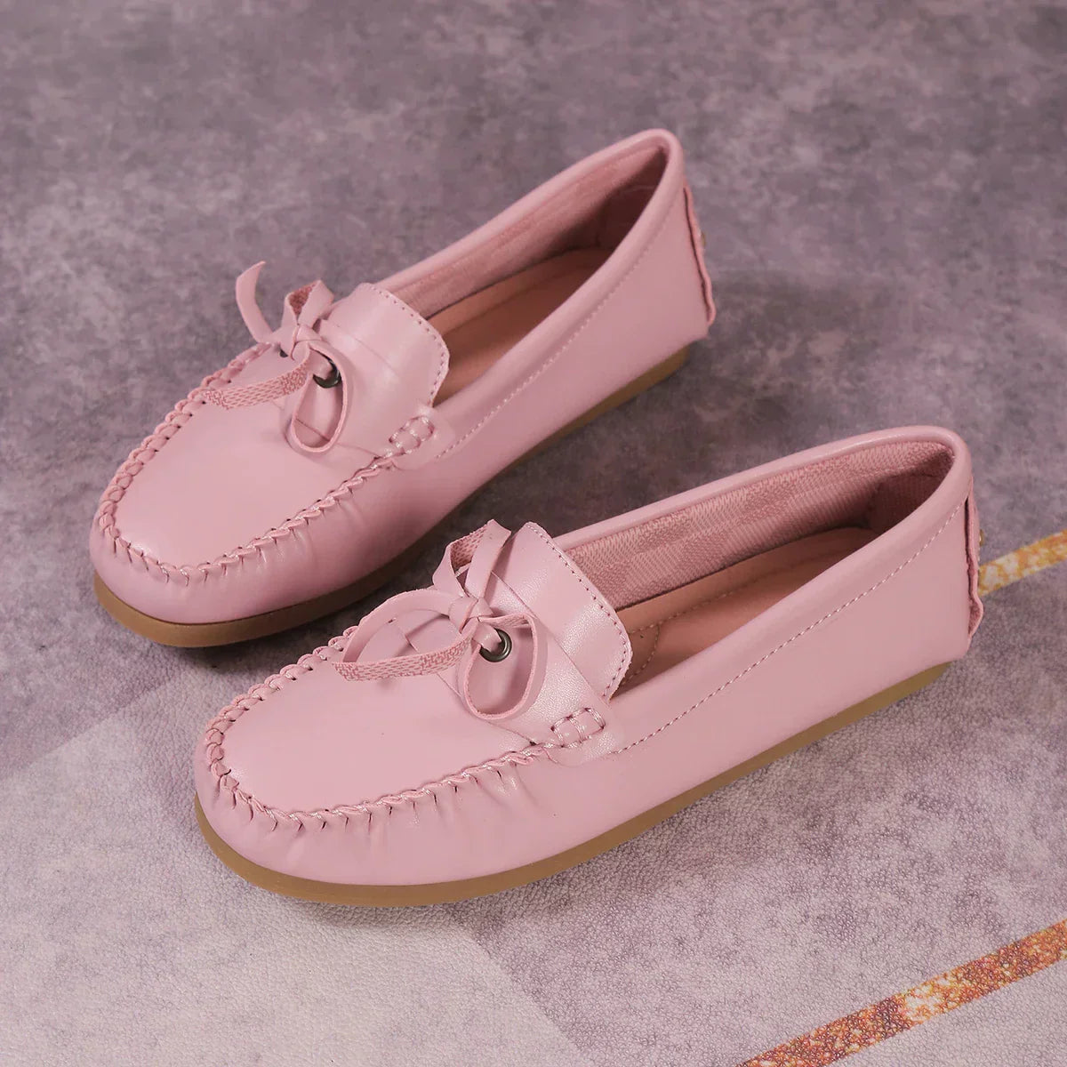 Comfortabele slip-on ballerina&