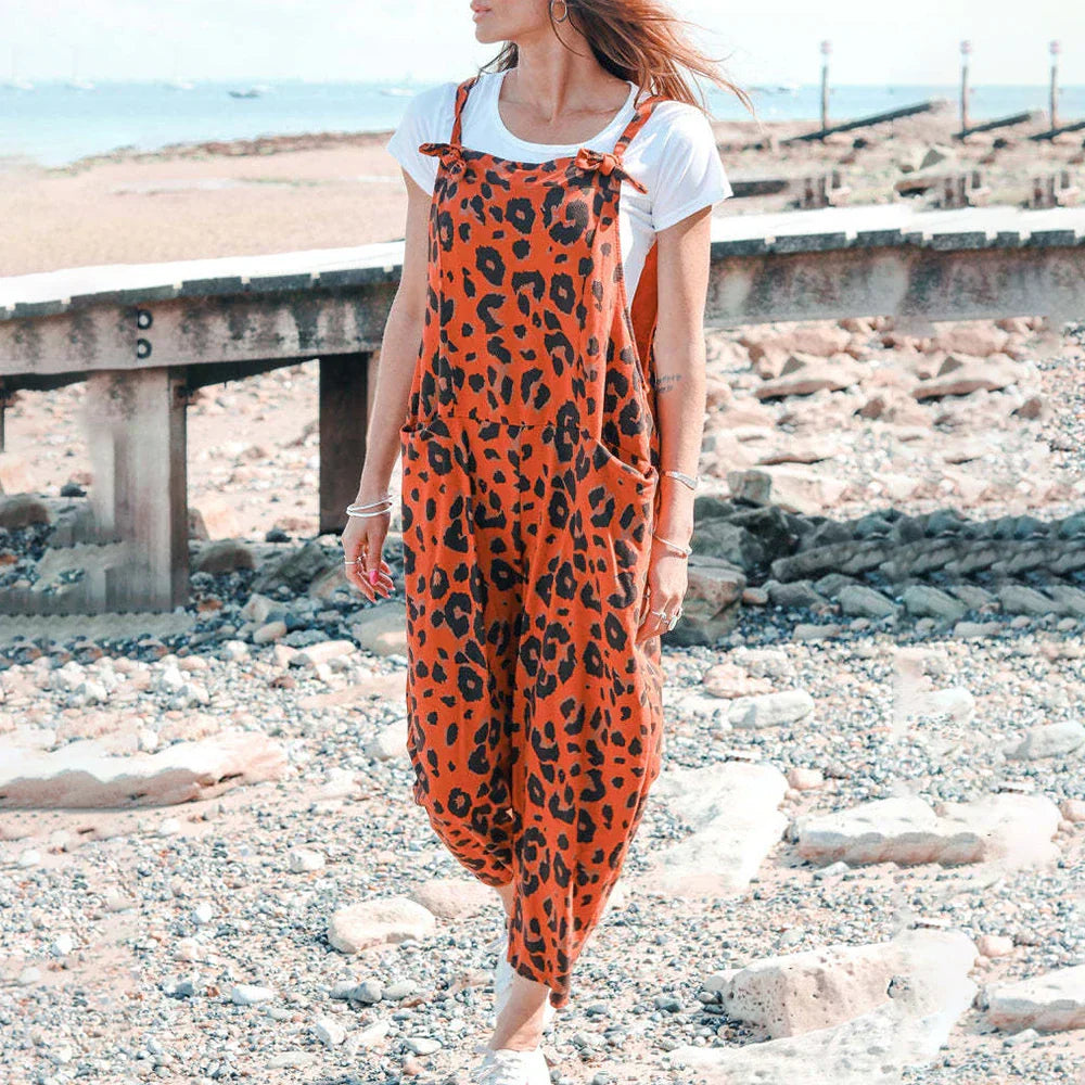 Jumpsuits met luipaardprint