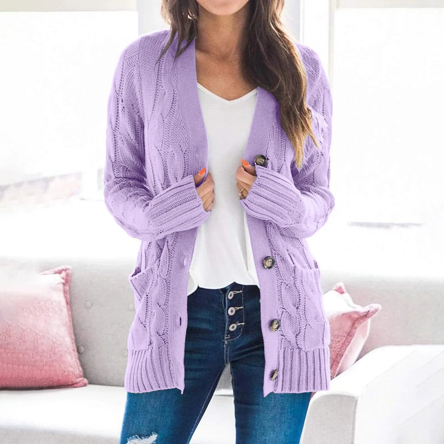 Gebreid vest