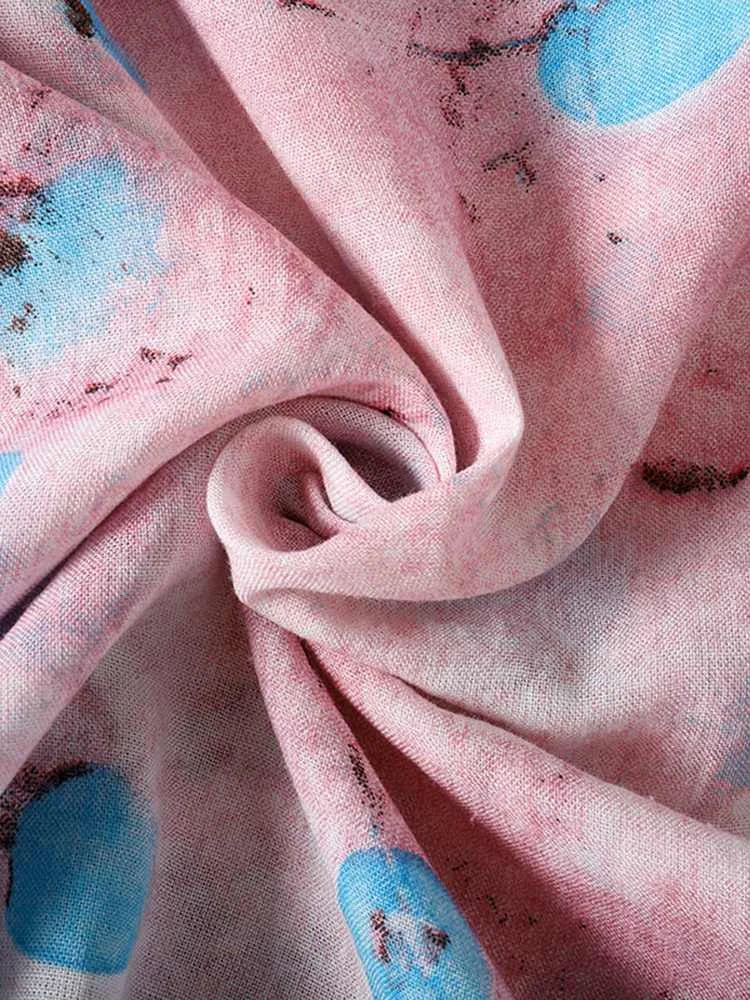 Boheemse blouse met bloemenpatroon