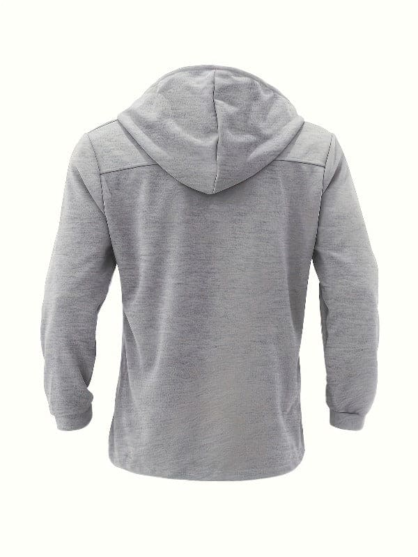 Jas met capuchon en lange mouwen