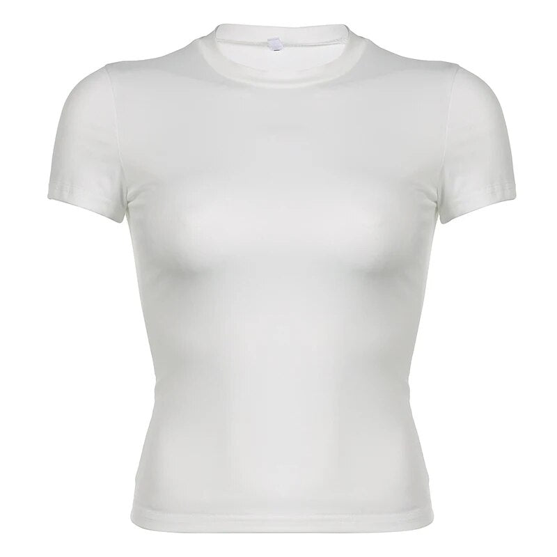 Casual T-shirt met korte mouwen voor dames