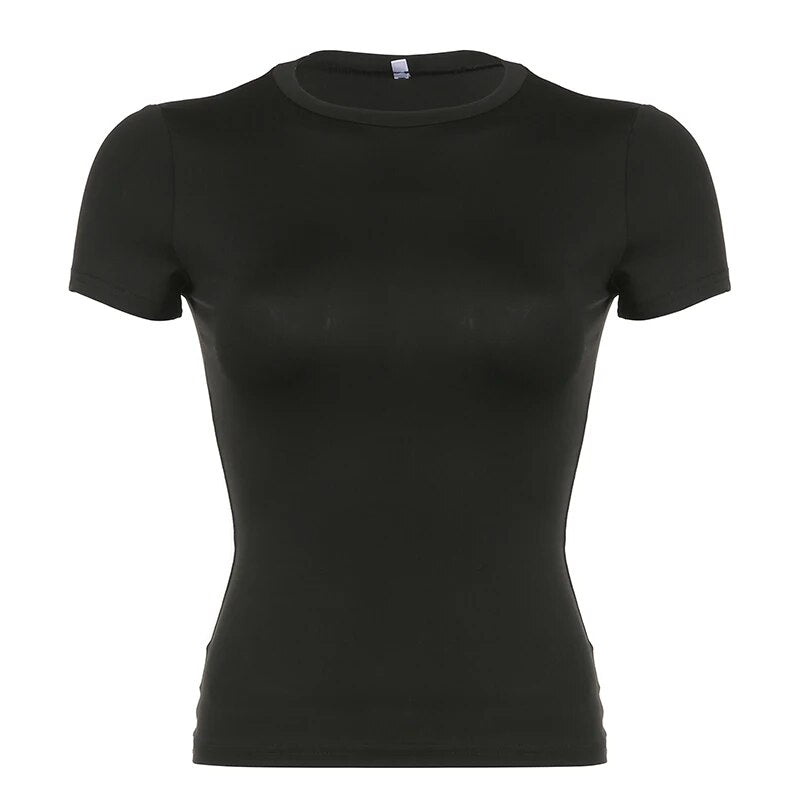 Casual T-shirt met korte mouwen voor dames