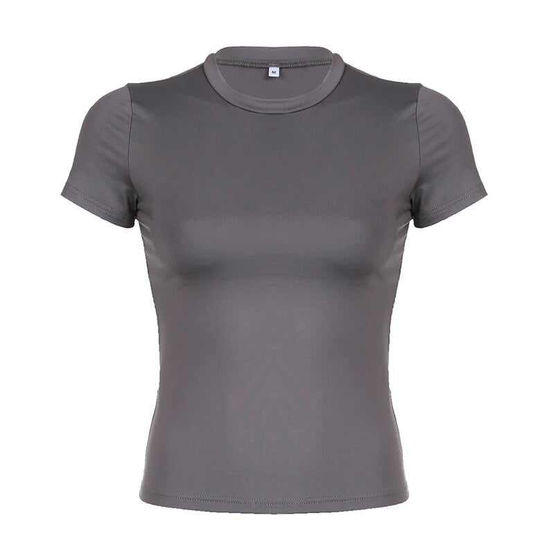 Casual T-shirt met korte mouwen voor dames