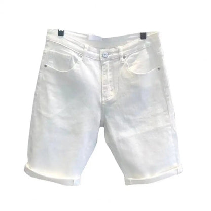 Slanke Denim Shorts voor heren