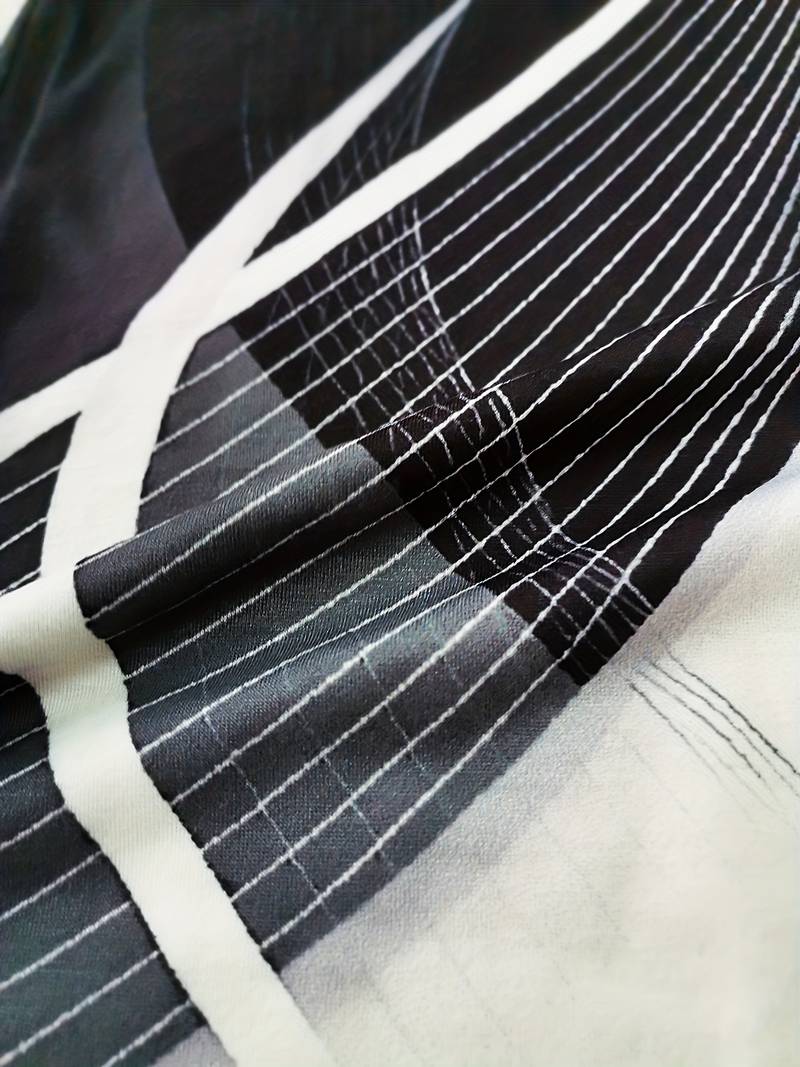 Line Art schouder jurk