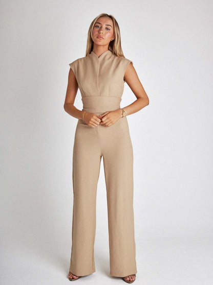 Amsterdam | Dames jumpsuit met wijde pijpen 23&