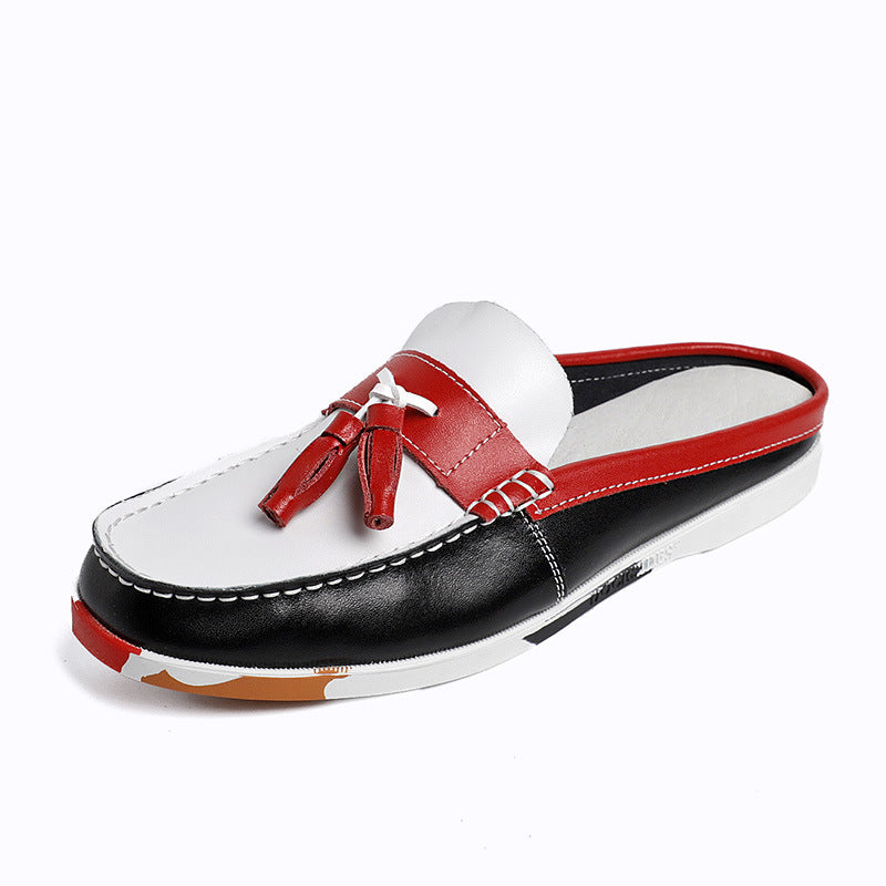 Designer Loafers Casual halve teen schoenen