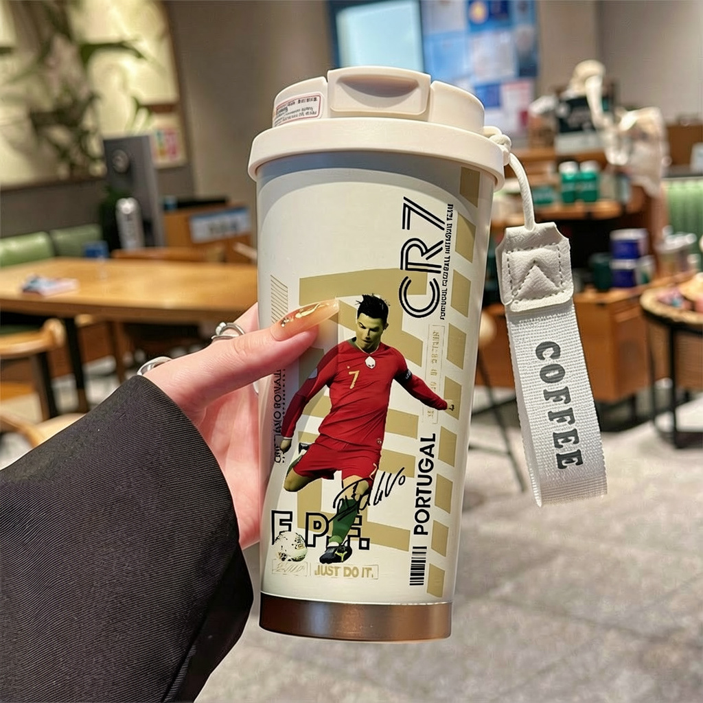 Thermosfles Cristiano Ronaldo - Lekvrij
