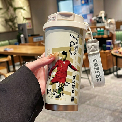 Thermosfles Cristiano Ronaldo - Lekvrij