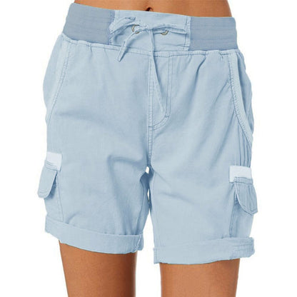 Korte broek met hoge taille