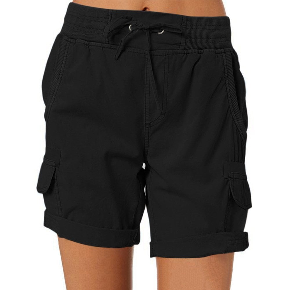 Korte broek met hoge taille