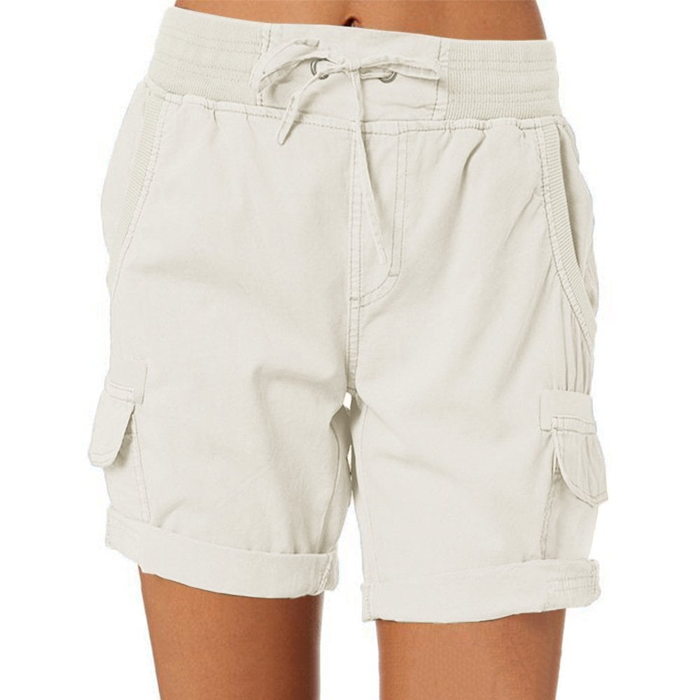 Korte broek met hoge taille