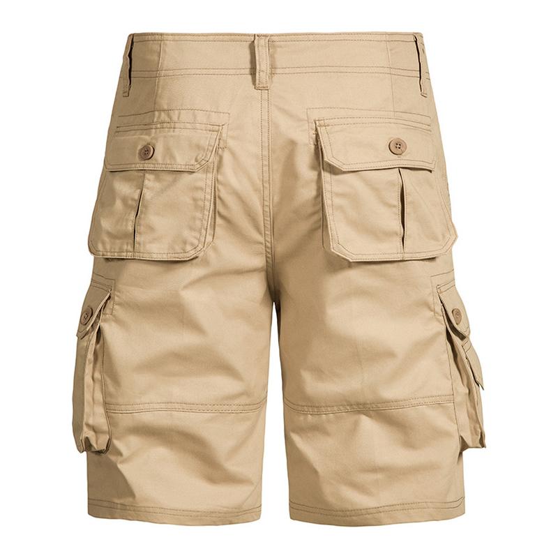 Ademende cargo shorts